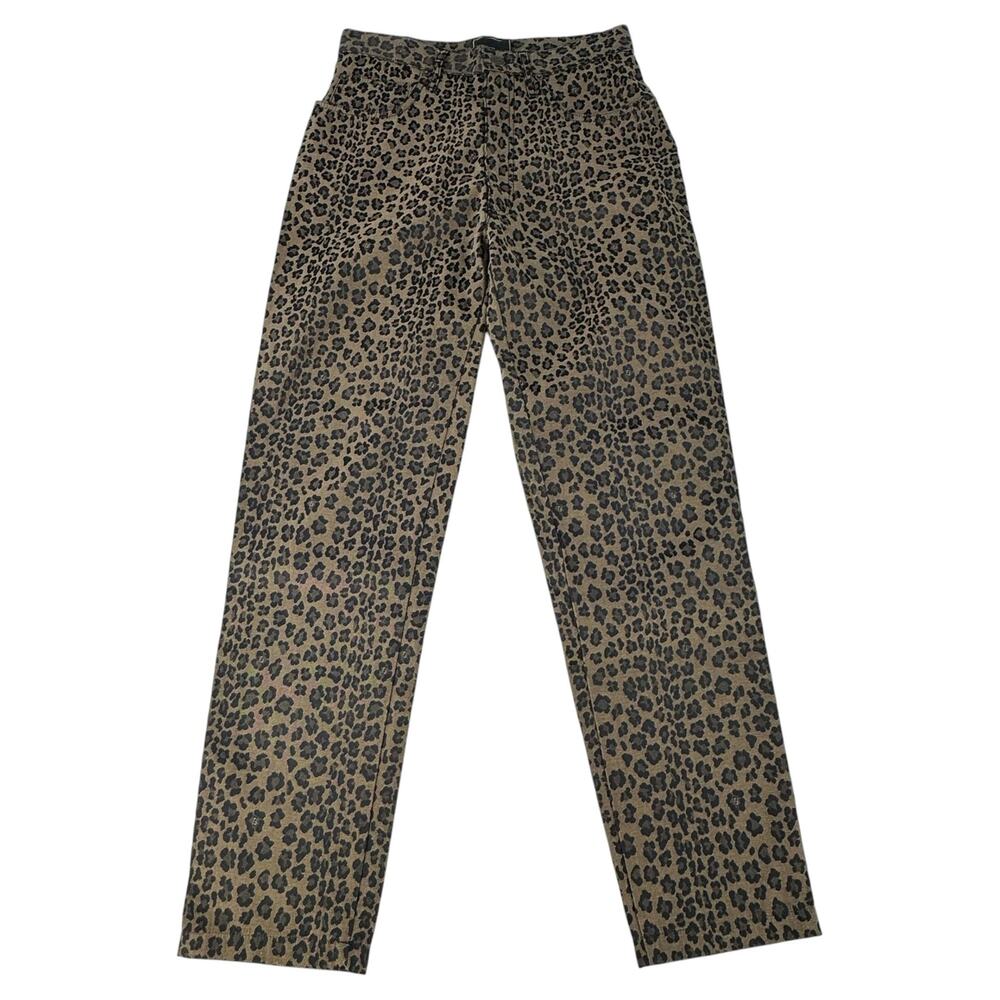 Fendi Vintage Leopard Print Pant